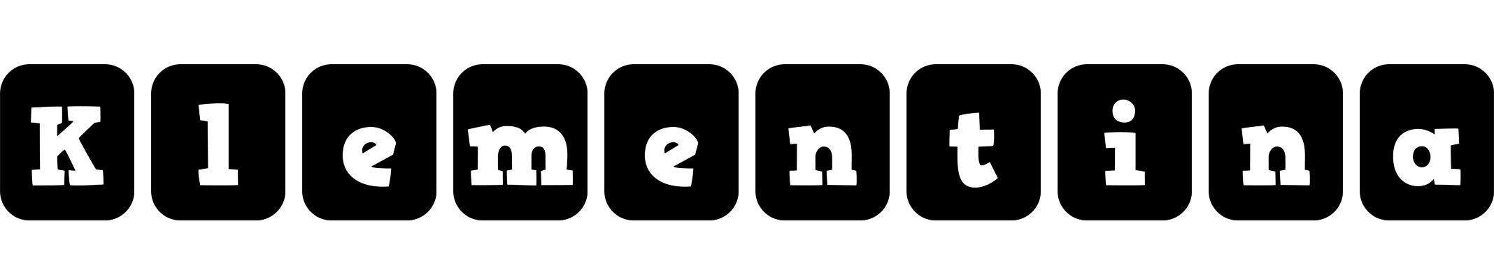 Klementina box logo