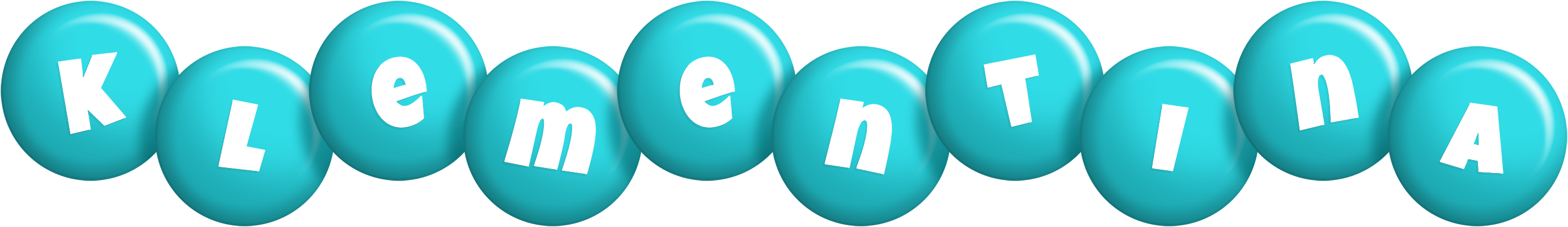 Klementina candy-azur logo