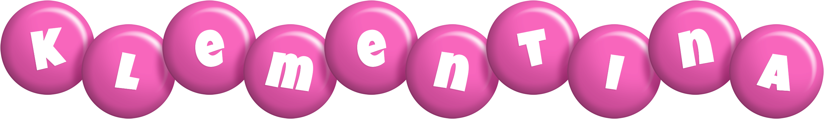 Klementina candy-pink logo
