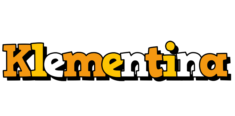 Klementina cartoon logo