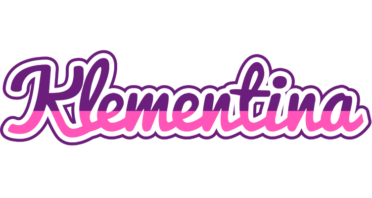 Klementina cheerful logo