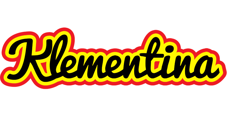 Klementina flaming logo