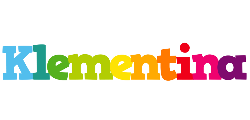 Klementina rainbows logo