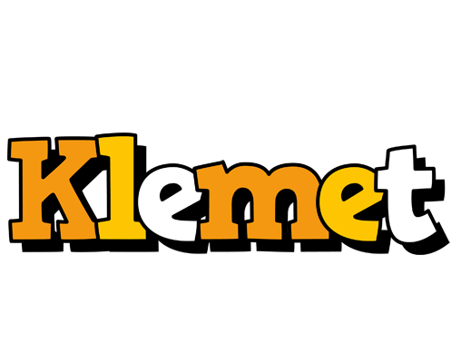 Klemet cartoon logo