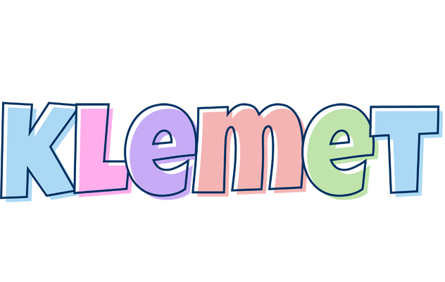 Klemet pastel logo