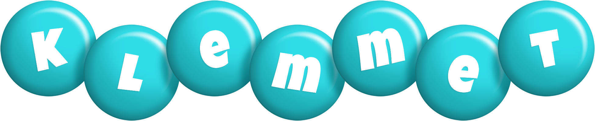 Klemmet candy-azur logo