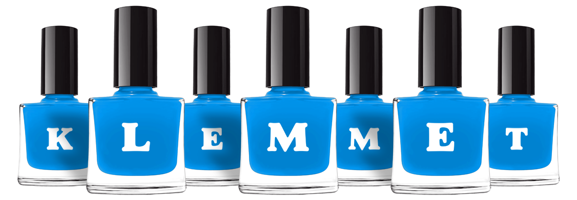 Klemmet glossy logo