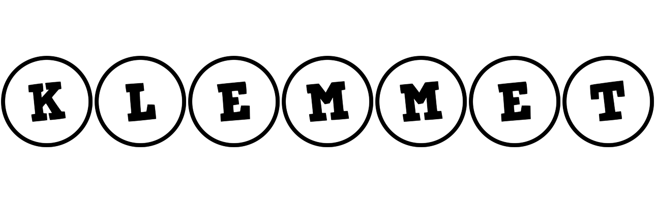 Klemmet handy logo