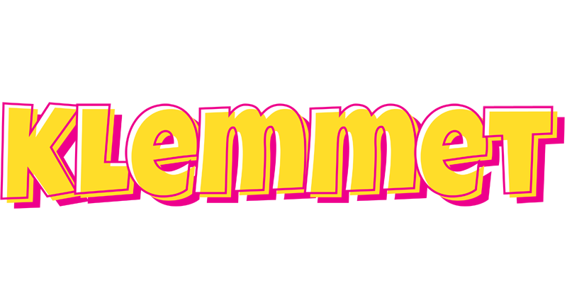 Klemmet kaboom logo