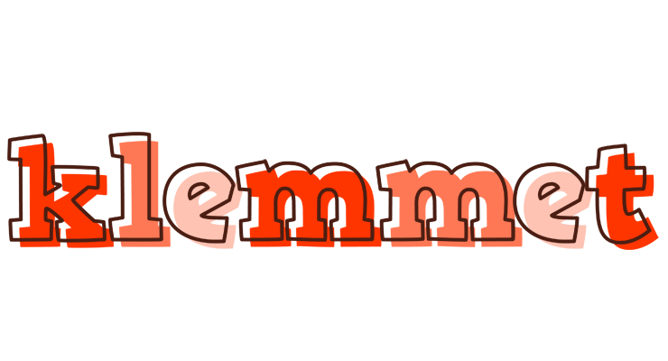 Klemmet paint logo