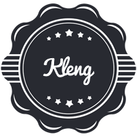 Kleng badge logo