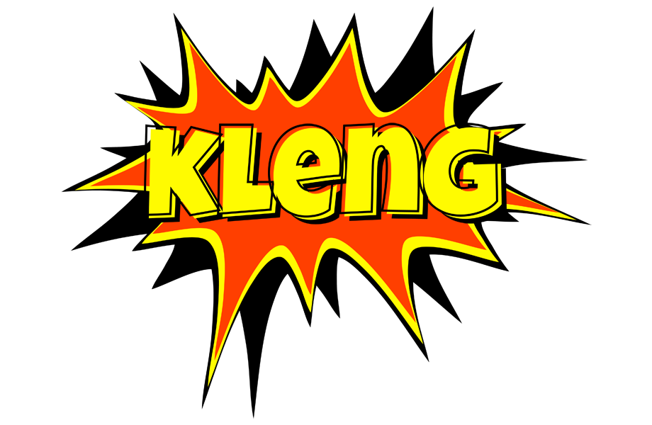 Kleng bazinga logo