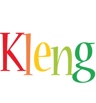 Kleng birthday logo