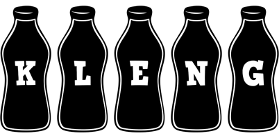 Kleng bottle logo