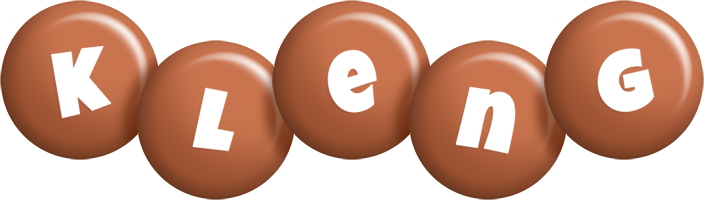 Kleng candy-brown logo