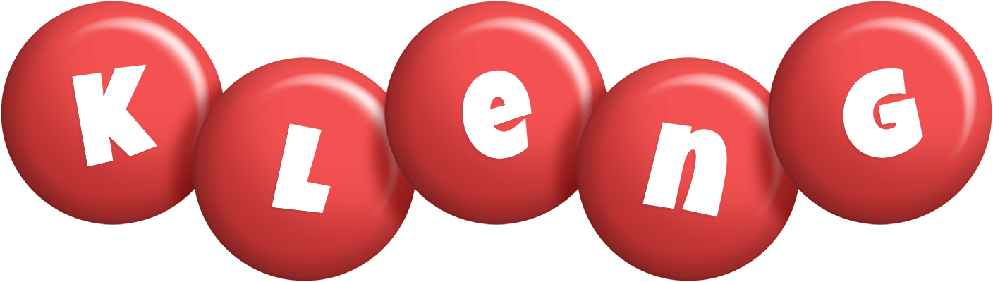 Kleng candy-red logo