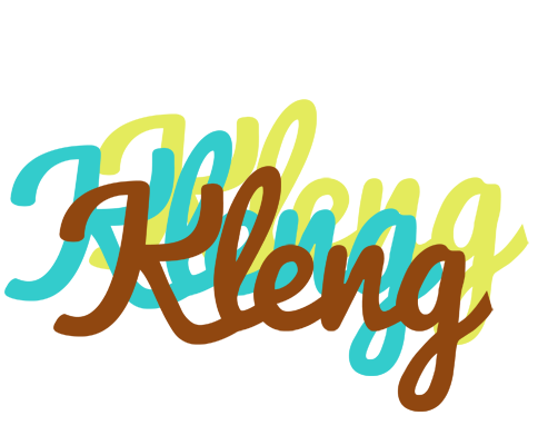 Kleng cupcake logo