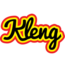 Kleng flaming logo