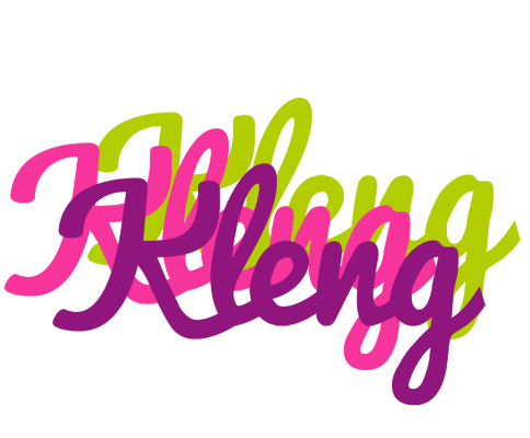 Kleng flowers logo