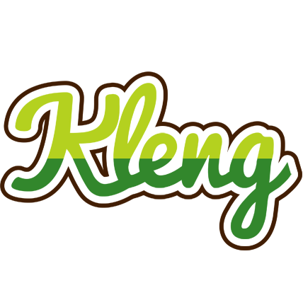 Kleng golfing logo