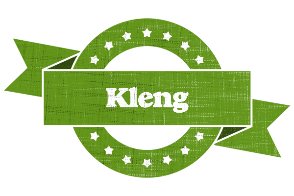 Kleng natural logo