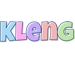 Kleng pastel logo