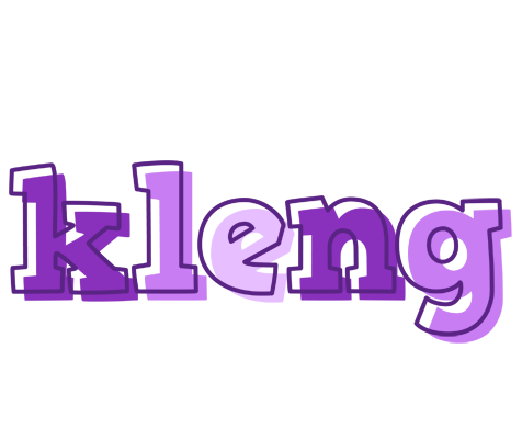 Kleng sensual logo
