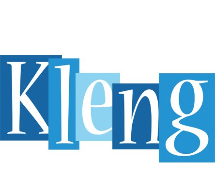 Kleng winter logo