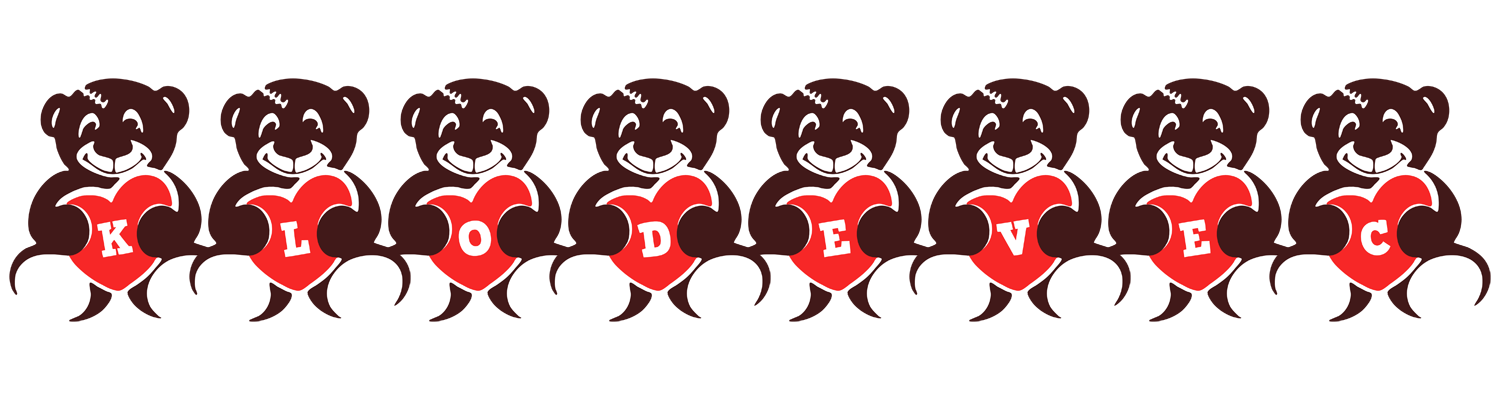 Klodevec bear logo
