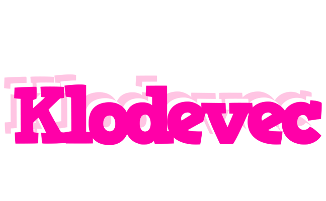 Klodevec dancing logo