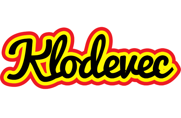 Klodevec flaming logo