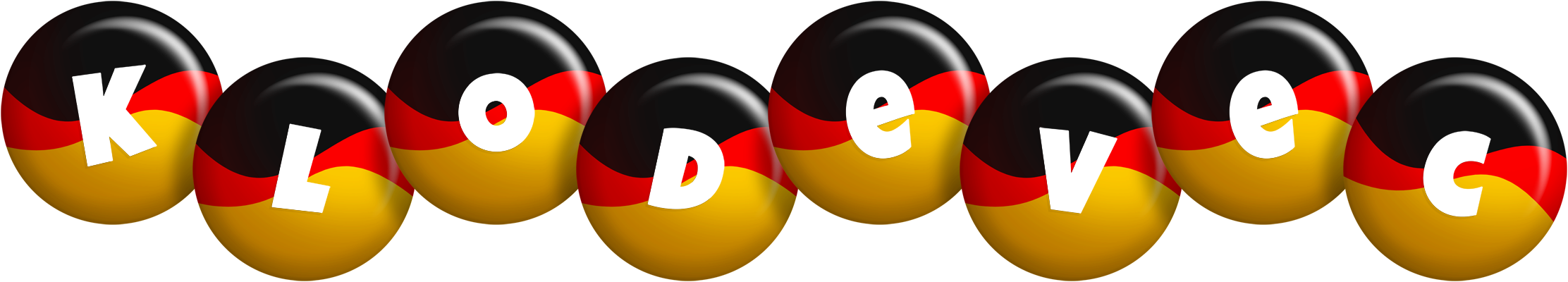 Klodevec german logo
