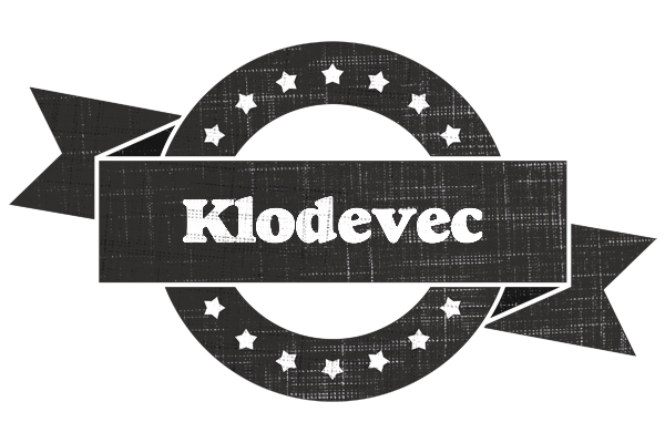 Klodevec grunge logo