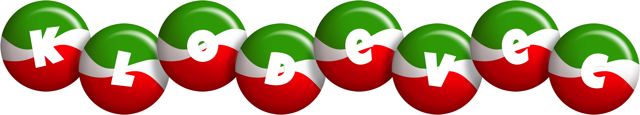 Klodevec italy logo