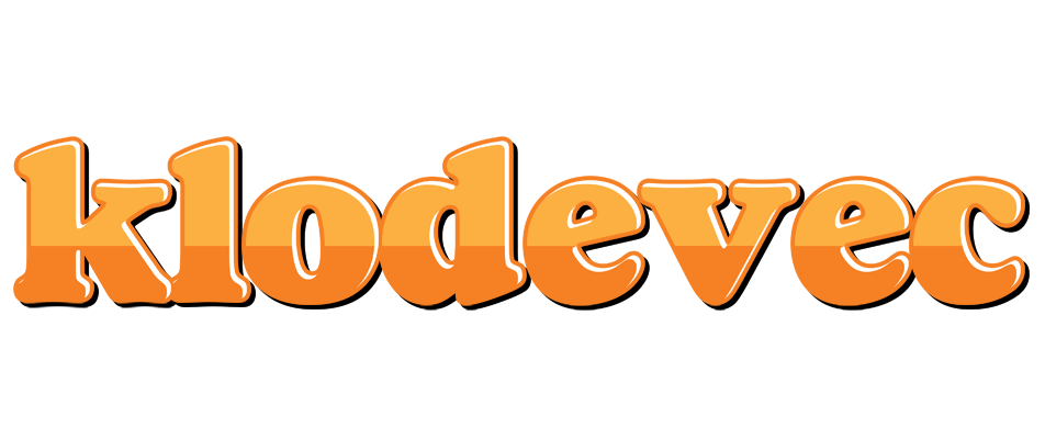 Klodevec orange logo