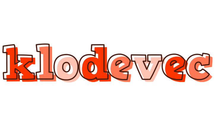 Klodevec paint logo