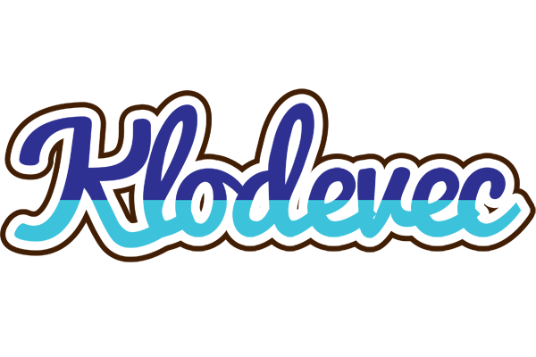 Klodevec raining logo