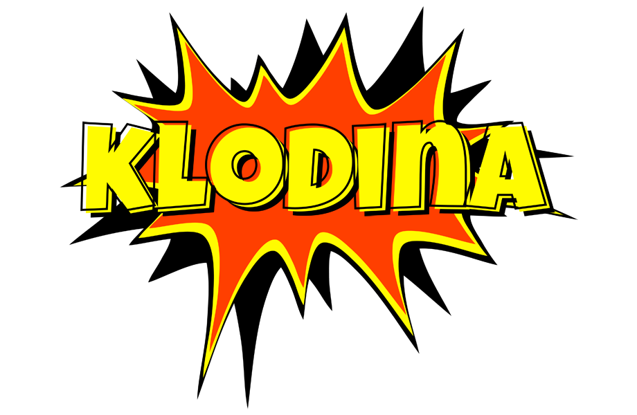 Klodina bazinga logo