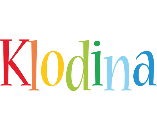 Klodina birthday logo