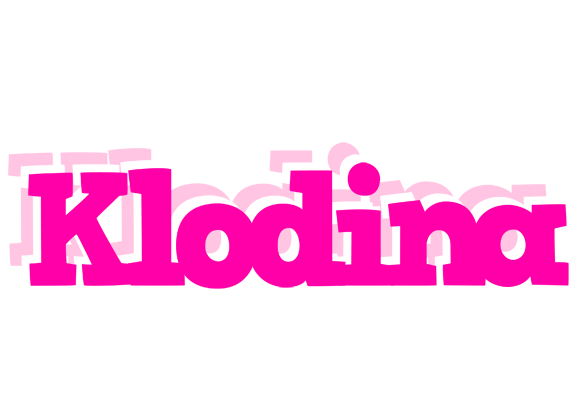 Klodina dancing logo