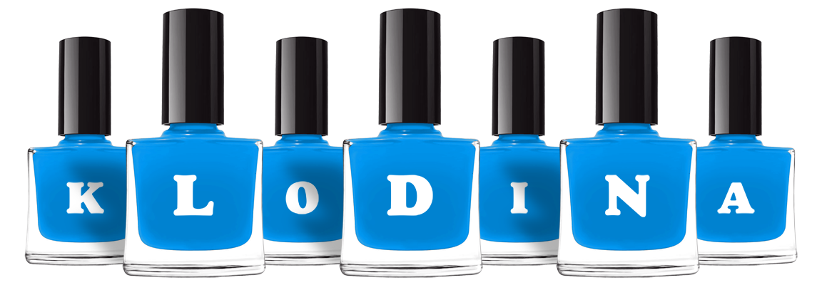 Klodina glossy logo