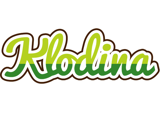 Klodina golfing logo