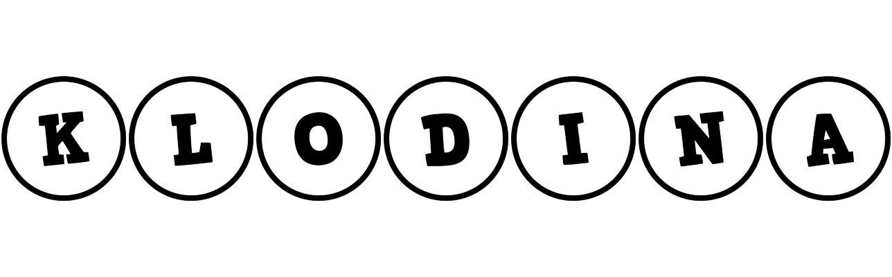 Klodina handy logo