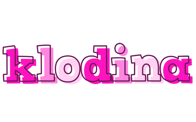 Klodina hello logo
