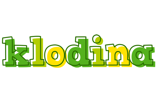 Klodina juice logo