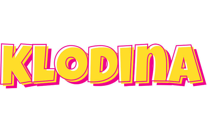 Klodina kaboom logo
