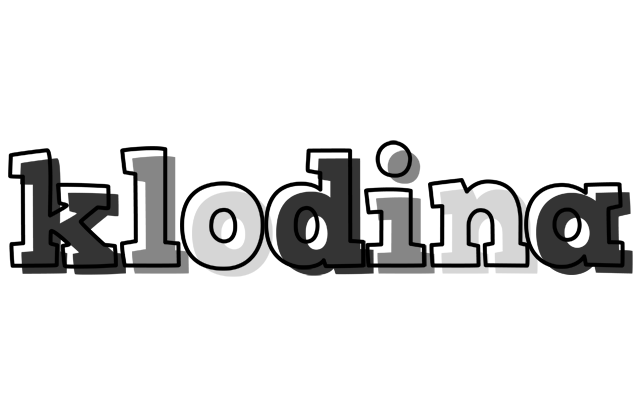 Klodina night logo