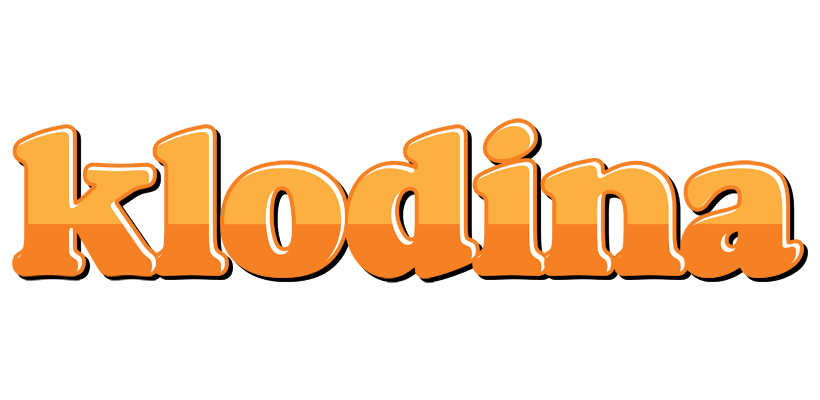 Klodina orange logo