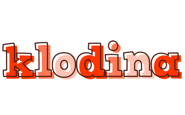 Klodina paint logo