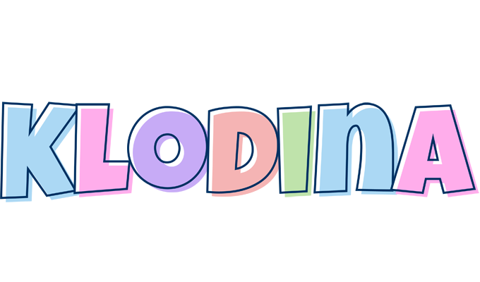Klodina pastel logo